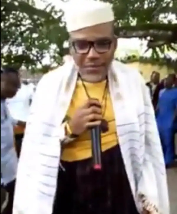 The Man You Are Looking At On The Television Is Not Buhari, He Is From Sudan - IPOB Leader, Nnamdi Kanu